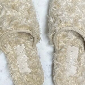 Kate Spade NY Dove faux fur slippers 5